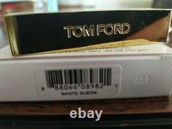 Very rare Tom Ford Whie Suede eye color quad 4 colours elegant Limited edition