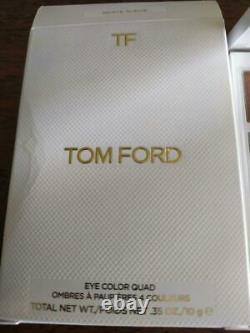 Very rare Tom Ford Whie Suede eye color quad 4 colours elegant Limited edition