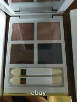 Very rare Tom Ford Whie Suede eye color quad 4 colours elegant Limited edition