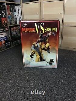 Very rare X-Men Diorama, Wolverine vs Sabretooth exclusive version by Sideshow