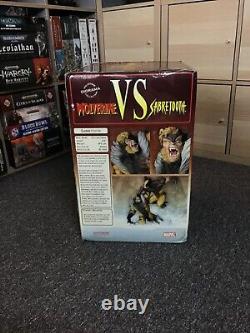 Very rare X-Men Diorama, Wolverine vs Sabretooth exclusive version by Sideshow