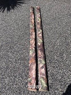 Very rare limited edition Shimano tribal xtr-a carp rods x2 with original bags