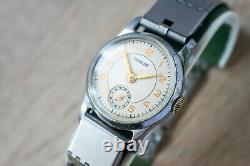 Very rare vintage mechanical watch PBEDA ZIM early edition serviced, USSR 1950s