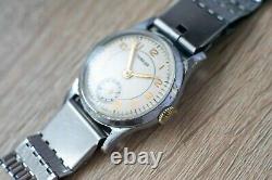 Very rare vintage mechanical watch PBEDA ZIM early edition serviced, USSR 1950s