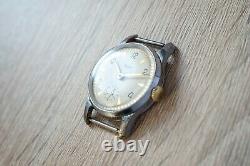 Very rare vintage mechanical watch PBEDA ZIM early edition serviced, USSR 1950s