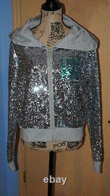 Victoria Secret Sequin Jacket Limited Edition Size Large! Very Rare