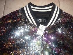 Victorias Secret Pink Very Rare Bling Fashion Show Limited Edition Jacket Nwt