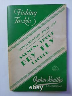 Vintage Ogden Smith Fishing Tackle Catalogue Very Rare Edition VG Condition