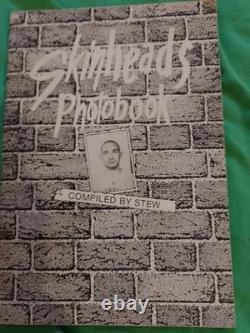 Vintage Skinheads Photobook 1980's Very Rare Original Edition