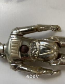 Vintage Starwars Death Star Droid Gold Variant Factory Error Very Rare Figure
