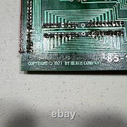 Vintage Very Rare Heathkit H8 Port Select Serial I/O Board Version 85-2110-2