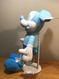 Vtg Disney Blue Mickey Mouse Plush 14 Tag Toy-factory Special-edition Very-rare