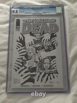 WALKING DEAD #112 IMAGE EXPO SKETCH VARIANT CGC 9.8 VERY RARE in UK