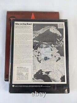 WAR IN THE EAST 2nd Edition FLATPACK War Board Game COMPLETE SPI 1976 VERY RARE