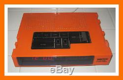 WELTRON COMPUTER CLOCK RADIO Vintage 1960/1970s ORANGE COLOR VERSION VERY RARE