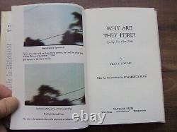 WHY ARE THEY HERE Fred Steckling UFO Very Rare 1969 Signed TRUE First Edition