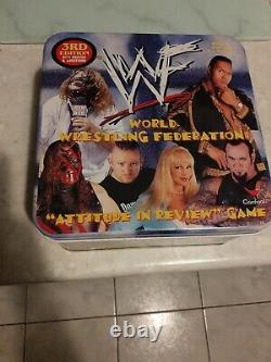 WWF 3rd Edition'Attitude in Review' Trivia Game 100% Complete 1999 Very Rare