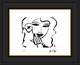 Walasse Ting, Kiss, Very Rare, Limited Edition, Lithograph, Numbered