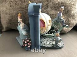 Walt Disney Cinderella Carriage Bookends/Figurines. Limited Edition. Very Rare