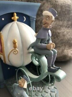 Walt Disney Cinderella Carriage Bookends/Figurines. Limited Edition. Very Rare