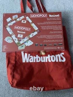 Warburtons 150 Years Edition Monopoly Game. New & Sealed Brand new. Very rare