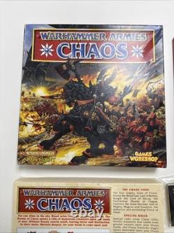 Warhammer Armies Chaos 4th Edition Supplement Box Set Very Rare Complete