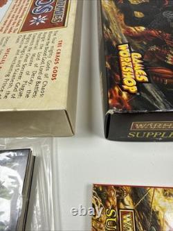 Warhammer Armies Chaos 4th Edition Supplement Box Set Very Rare Complete