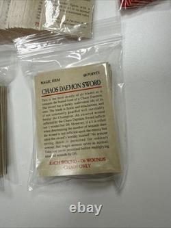 Warhammer Armies Chaos 4th Edition Supplement Box Set Very Rare Complete