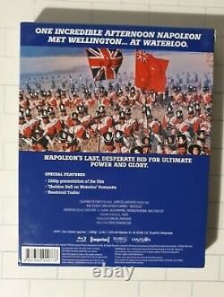 Waterloo IMPRINT Blu-ray Limited edition SLIPCASE VERY RARE OOP