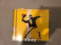 We Love You So Love Us CD Amour 1 Banksy UK Edition Sold Out Very Rare