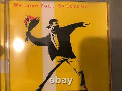 We Love You So Love Us CD Amour 1 Banksy UK Edition Sold Out Very Rare