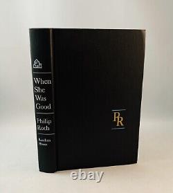 When She Was Good-Philip Roth-SIGNED! -First/1st Book Club Edition-VERY RARE