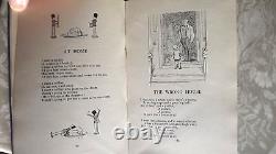 When We Were Very Young 1924 1st Edition 2nd print dust jacket & rare flyer