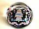 Whitefriars Very Rare Limited Edition 1980 Christmas Bell Art Glass Paperweight