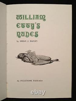 William Etty's Nudes by Brian J. Bailey (Very Rare Ltd Edition Hardback, 1974)