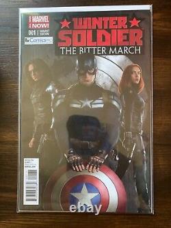 Winter Soldier The Bitter March #1 Nm Comicspro Variant Very Rare