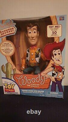 Woody Toy Story Collection Figure MIB VERY RARE Real Denim Jeans Variant