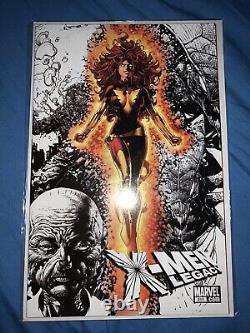 X-MEN LEGACY #211 Very Rare Black And White Convention Variant 2008 David Finch