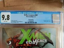 X-MEN LEGACY 261 VERY RARE VENOM VARIANT 1 of 23 CGC 9.8 1ST SERIES 2012