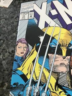 X-Men 11 Pressman Silver Variant VERY RARE 2nd print Jim Lee IN VF TO VF+