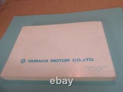 YAMAHA RD250LC RD350LC2 31K GENUINE OWNERS MANUAL VERY RARE 1st EDITION NOT COPY