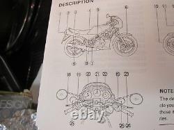 YAMAHA RD250LC RD350LC2 31K GENUINE OWNERS MANUAL VERY RARE 1st EDITION NOT COPY