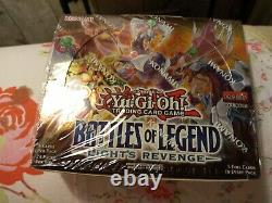 Yu-Gi-Oh! Battles of Legend Light's Revenge Booster Box 1st Edition Very RARE