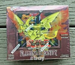 Yu-gi-oh Flaming Eternity 1st Edition Booster Box 24 Packs 103030 Very Rare F/s