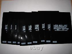 Yu-gi-oh! Mega rare (1er edition) sleeves black nine konami new 96kt x10