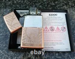 Zippo, Facebook Exclusive, Ltd Edition 94 Of 400, Antique Copper, (very Rare)