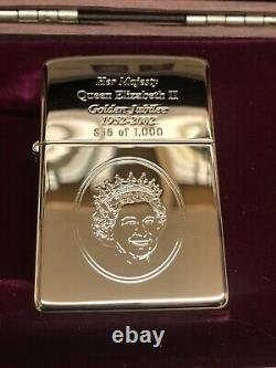 Zippo Lighter Limited Edition Golden Jubilee 2002 Brand New VERY RARE
