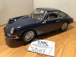 1/18 Porsche 901 CMC Gmbh 1964 Blue Wap02100518 Dealer Limited Edition Très Rare