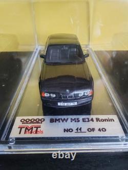 1/43 TMT BMW M5 E34 RONIN Très Rare Édition Limitée 40 Pièces Dans le Monde