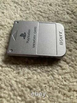 10 Millions Playstation Limited Edition Memory Card Ps1 Very Rare Holy Grail